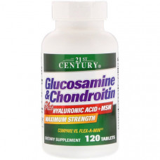 Глюкозамин и хондроитин улучшенный, 120 таблеток с энтеросолюбильным покрытием