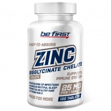 Zinc bisglycinate chelate 25mg 120 таблеток