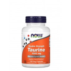 Taurine, Double Strength, 1,000 mg, 100 Veg Capsules