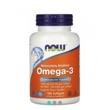 Omega-3 NOW 180EPA/120DHA 1000 мг капс 100 шт