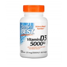 Витамин D3, 125 mcg (5,000 IU), 